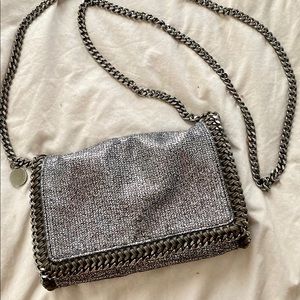 STELLA MCCARTNEY Falabella Mini Flap Crossbody Bag